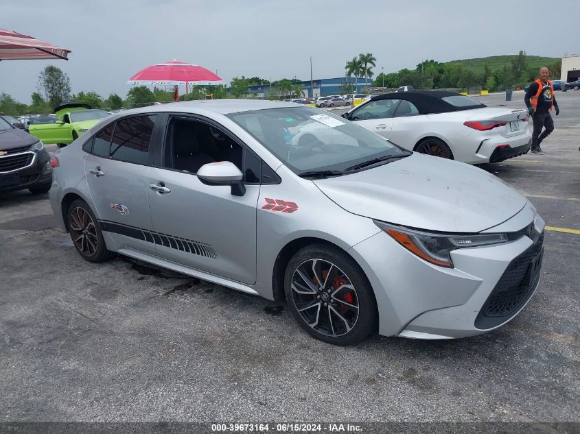 2020 Toyota Corolla Le VIN: JTDEPRAE0LJ024684 Lot: 39673164