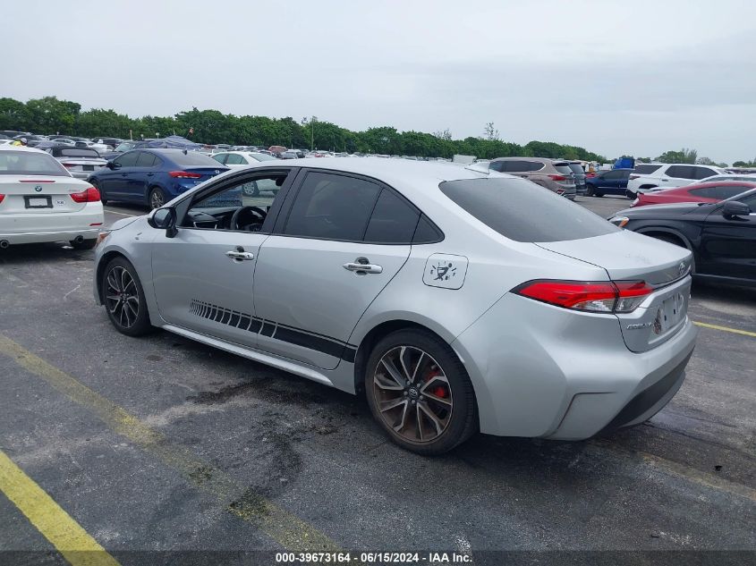 2020 Toyota Corolla Le VIN: JTDEPRAE0LJ024684 Lot: 39673164