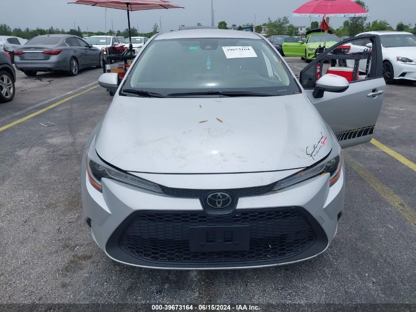 2020 Toyota Corolla Le VIN: JTDEPRAE0LJ024684 Lot: 39673164