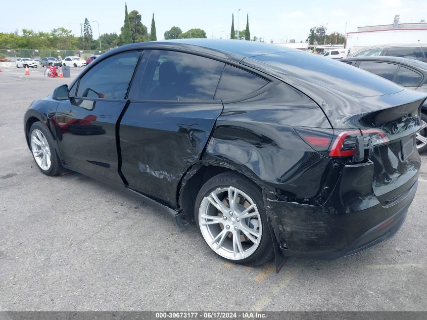 2023 Tesla Model Y Awd/Long Range Dual Motor All-Wheel Drive VIN: 7SAYGDEE8PA044236 Lot: 39673177