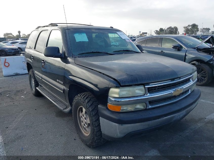 2002 Chevrolet Tahoe Lt VIN: 1GNEC13Z22R313442 Lot: 39673191