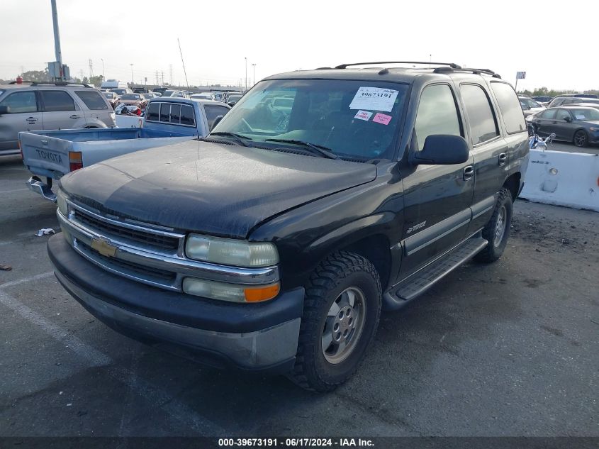 2002 Chevrolet Tahoe Lt VIN: 1GNEC13Z22R313442 Lot: 39673191