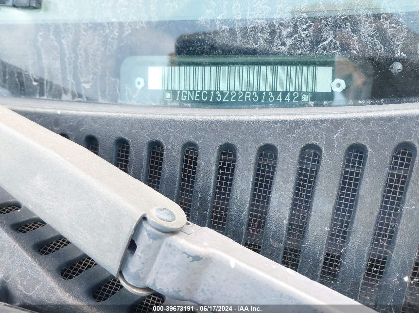 2002 Chevrolet Tahoe Lt VIN: 1GNEC13Z22R313442 Lot: 39673191