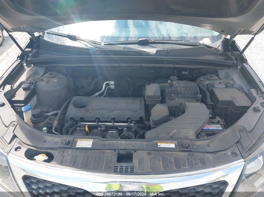 2011 Kia Sorento Lx VIN: 5XYKTDA15BG140458 Lot: 39673198