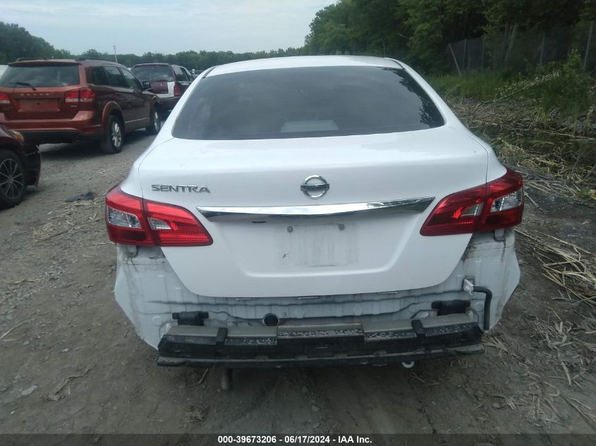 2018 Nissan Sentra S VIN: 3N1AB7AP8JY330353 Lot: 39673206