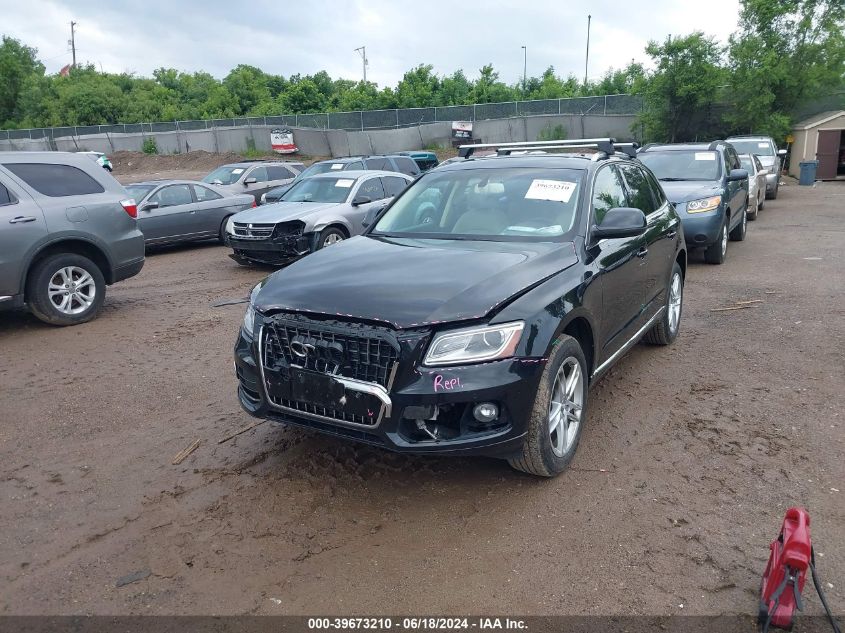 2014 Audi Q5 2.0T Premium VIN: WA1LFAFPXEA112984 Lot: 39673210