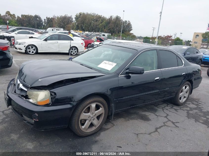 2003 Acura Tl 3.2 Type S VIN: 19UUA56803A032567 Lot: 39673211