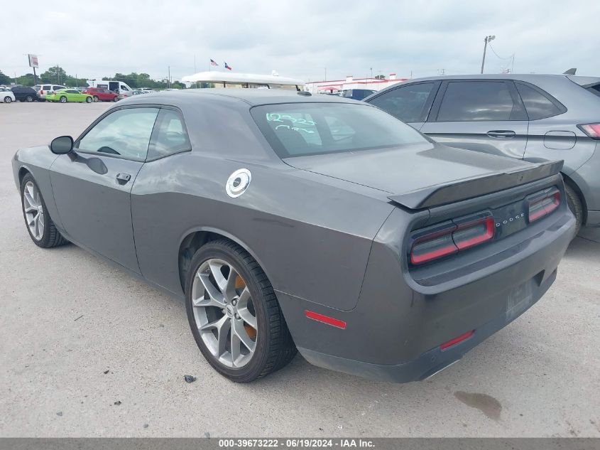 2022 Dodge Challenger Gt VIN: 2C3CDZJG3NH247084 Lot: 39673222