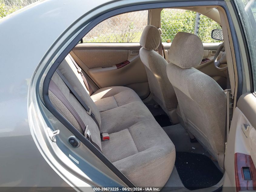 2003 Toyota Corolla Le VIN: 2T1BR32E43C090756 Lot: 39673225