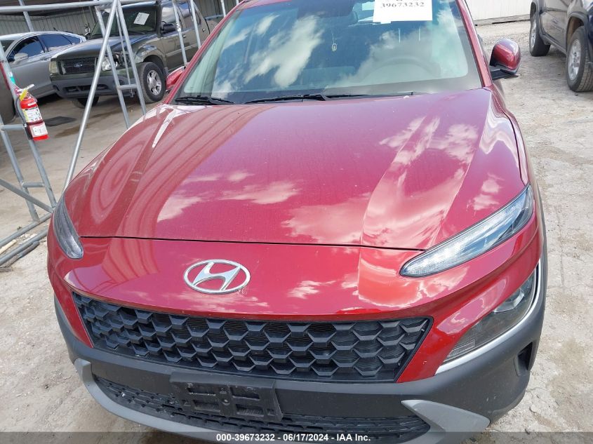 2023 Hyundai Kona Sel VIN: KM8K32AB2PU056421 Lot: 39673232