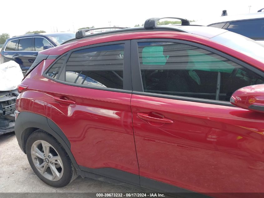 2023 Hyundai Kona Sel VIN: KM8K32AB2PU056421 Lot: 39673232