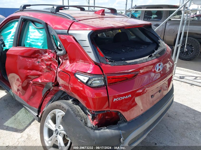 2023 Hyundai Kona Sel VIN: KM8K32AB2PU056421 Lot: 39673232