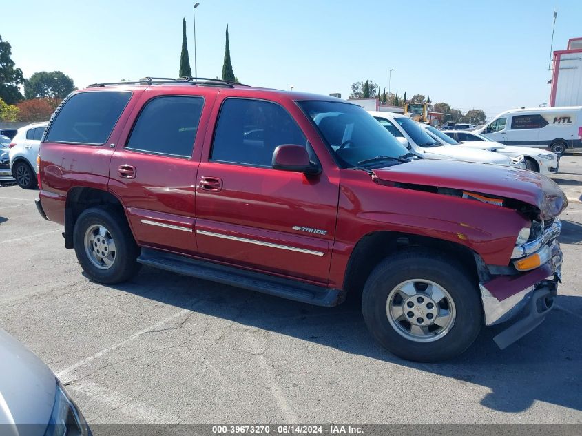 2003 Chevrolet Tahoe Lt VIN: 1GNEC13T53R131019 Lot: 39673270