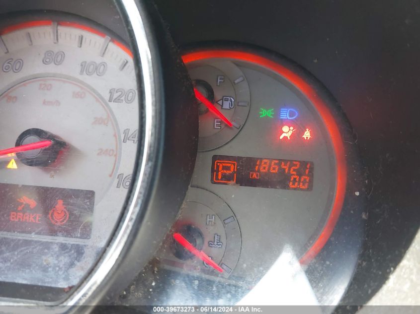 2009 Nissan Murano S VIN: JN8AZ18U99W105528 Lot: 39673273