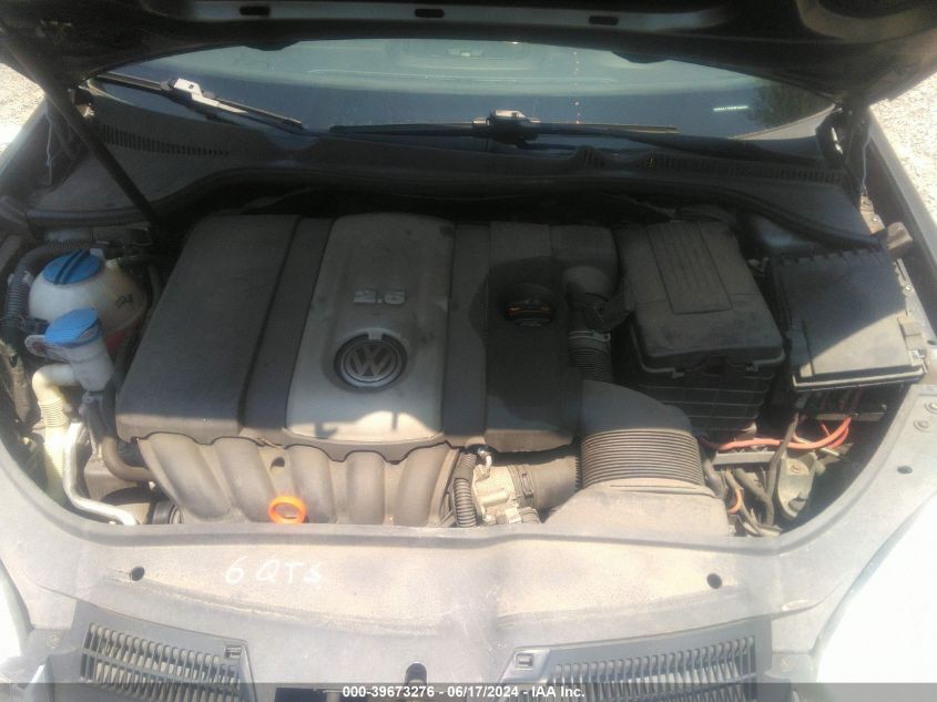 2008 Volkswagen Jetta Se/Sel VIN: 3VWRZ71K98M102943 Lot: 39673276