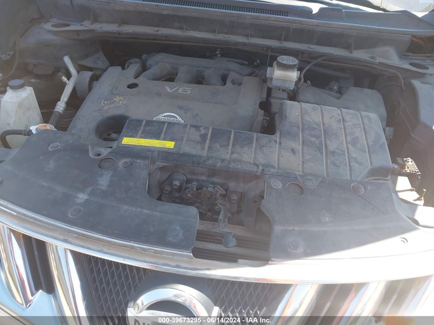 2011 Nissan Murano S VIN: JN8AZ1MW9BW172854 Lot: 39673295