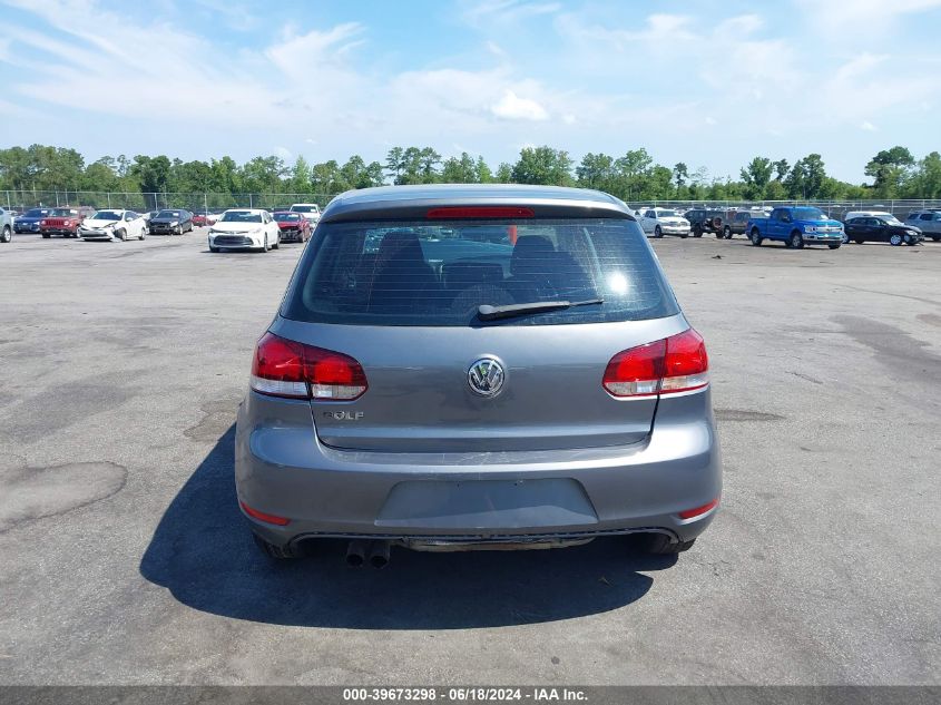 2013 Volkswagen Golf 2.5L 4-Door VIN: WVWDB7AJ0DW106396 Lot: 39673298