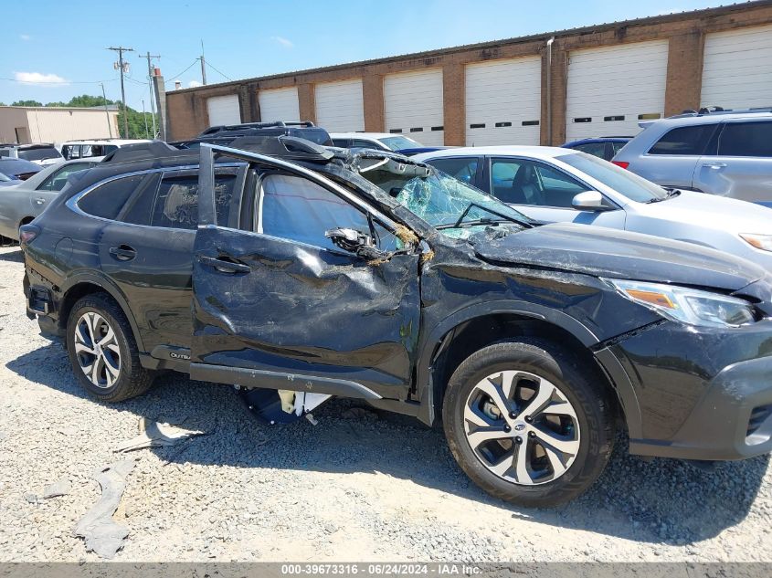 2021 Subaru Outback Limited VIN: 4S4BTANC5M3150999 Lot: 39673316