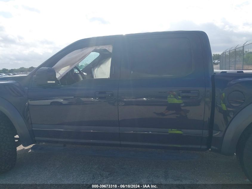 2019 Ford F-150 Raptor VIN: 1FTFW1RG4KFA61138 Lot: 39673318