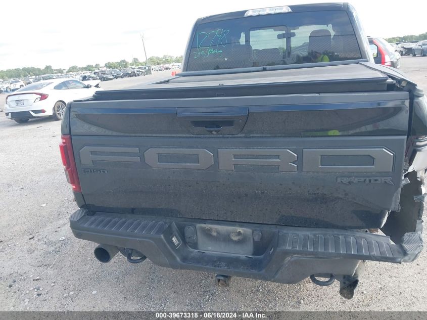 2019 Ford F-150 Raptor VIN: 1FTFW1RG4KFA61138 Lot: 39673318