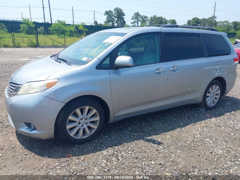 5TDDK3DC3BS019983 2011 Toyota Sienna Xle