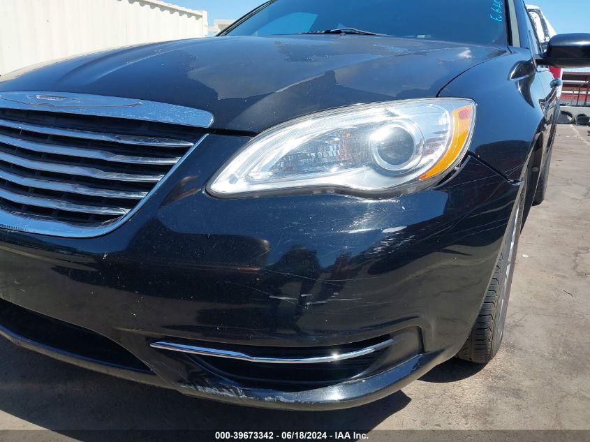 2014 Chrysler 200 Lx VIN: 1C3CCBAG0EN101372 Lot: 39673342