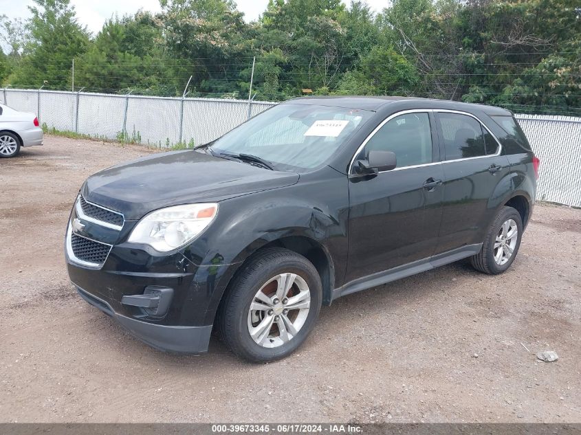 2012 Chevrolet Equinox Ls VIN: 2GNALBEK1C6125514 Lot: 39673345