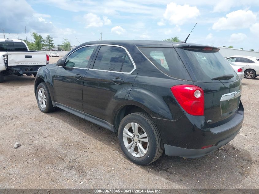 2012 Chevrolet Equinox Ls VIN: 2GNALBEK1C6125514 Lot: 39673345