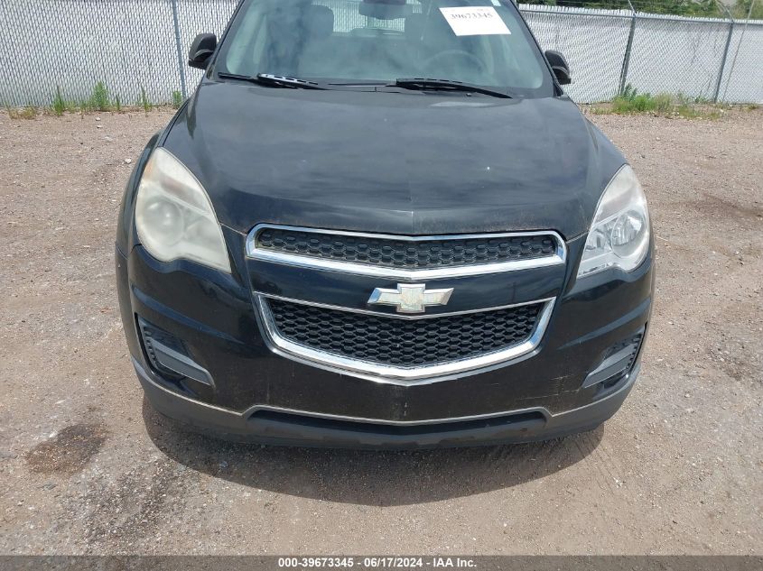 2012 Chevrolet Equinox Ls VIN: 2GNALBEK1C6125514 Lot: 39673345