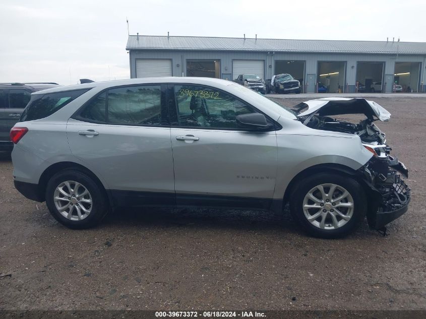2018 Chevrolet Equinox Ls VIN: 2GNAXHEV7J6279465 Lot: 39673372