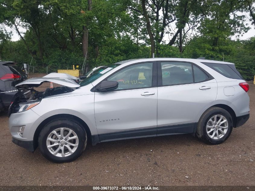 2018 Chevrolet Equinox Ls VIN: 2GNAXHEV7J6279465 Lot: 39673372