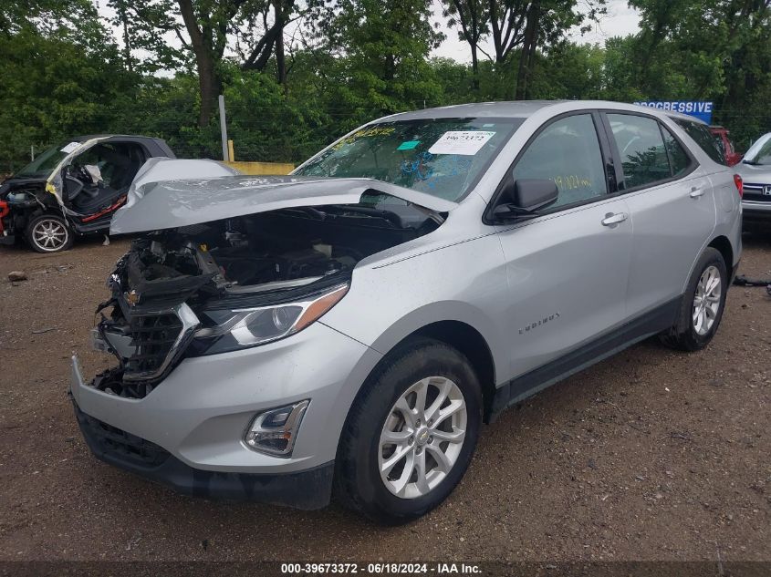 2018 Chevrolet Equinox Ls VIN: 2GNAXHEV7J6279465 Lot: 39673372
