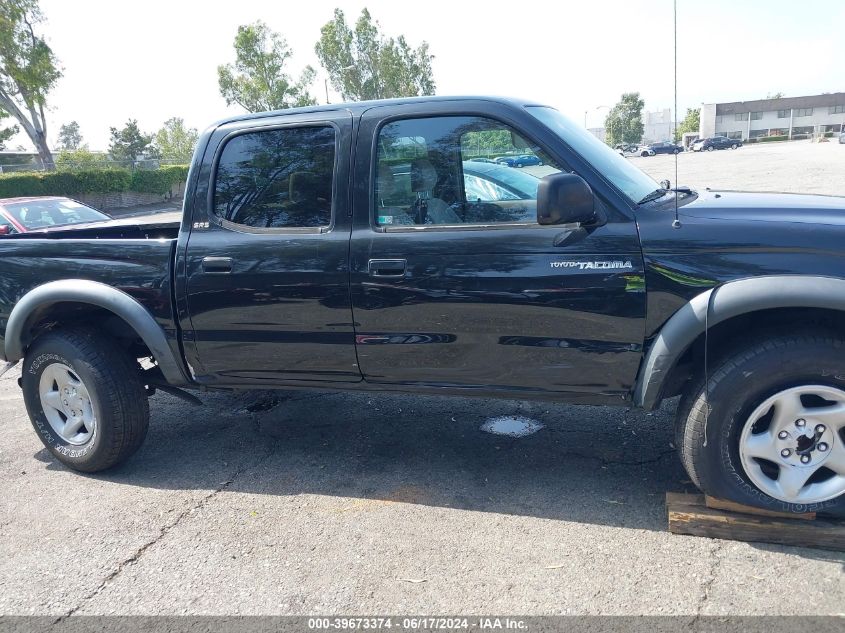 2001 Toyota Tacoma Prerunner V6 VIN: 5TEGN92N81Z782529 Lot: 39673374