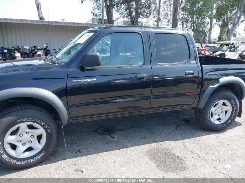 2001 Toyota Tacoma Prerunner V6 VIN: 5TEGN92N81Z782529 Lot: 39673374