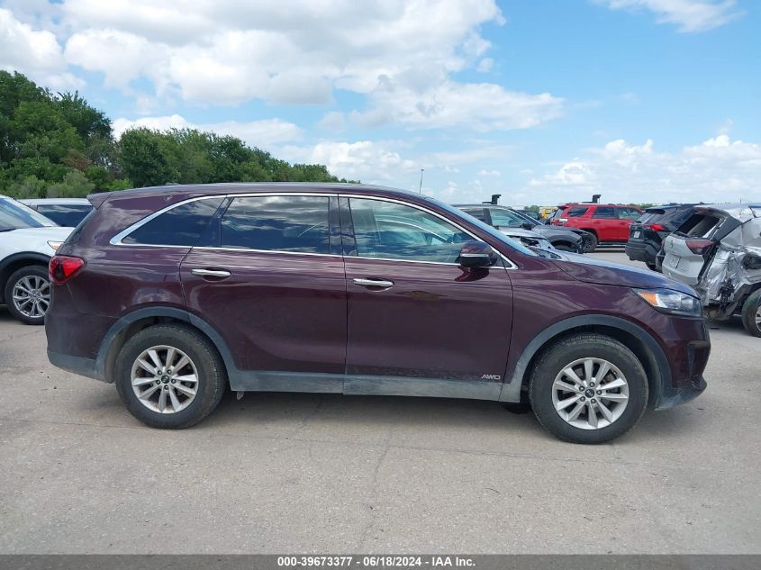 2019 KIA SORENTO L/LX - 5XYPGDA39KG506756