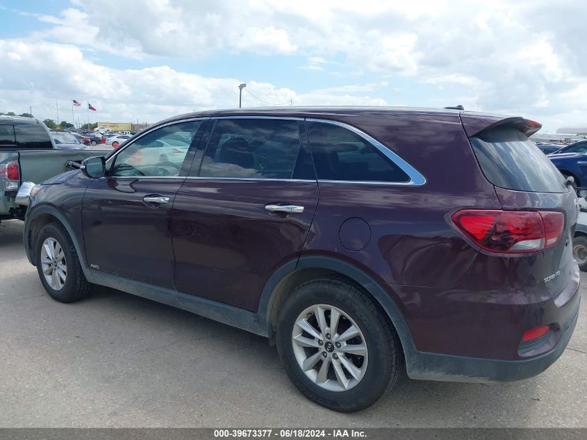 2019 KIA SORENTO L/LX - 5XYPGDA39KG506756