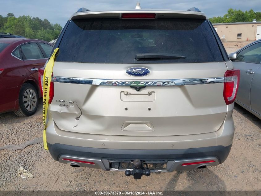 2017 Ford Explorer Limited VIN: 1FM5K7F84HGC17569 Lot: 39673379