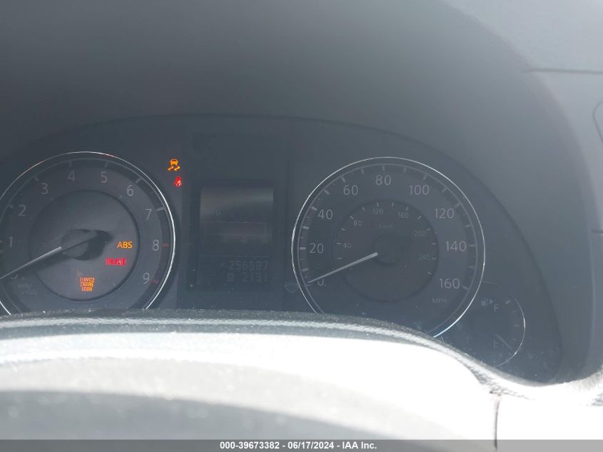 2012 Infiniti G25 Journey VIN: JN1DV6AP0CM812240 Lot: 39673382