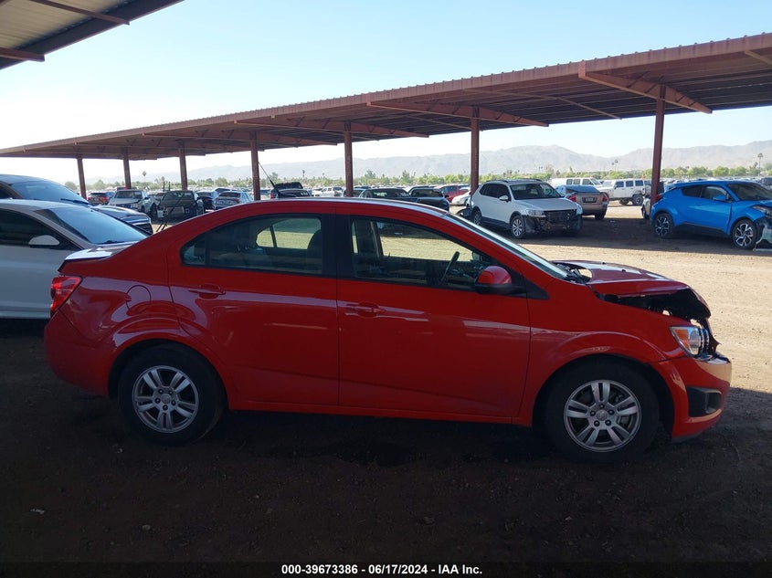 2012 Chevrolet Sonic 1Ls VIN: 1G1JB5SH1C4224138 Lot: 39673386