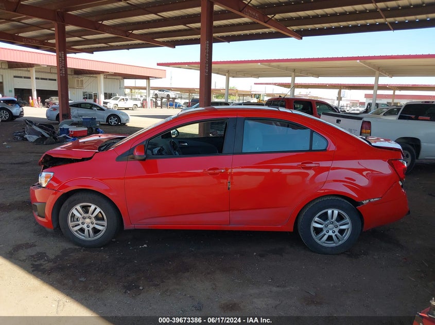 2012 Chevrolet Sonic 1Ls VIN: 1G1JB5SH1C4224138 Lot: 39673386