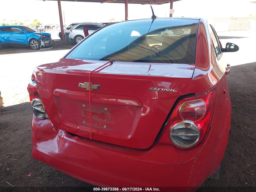 2012 Chevrolet Sonic 1Ls VIN: 1G1JB5SH1C4224138 Lot: 39673386