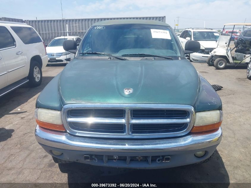 2000 Dodge Dakota Slt/Sport VIN: 1B7GG22N6YS639059 Lot: 39673392