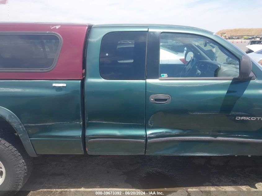 2000 Dodge Dakota Slt/Sport VIN: 1B7GG22N6YS639059 Lot: 39673392