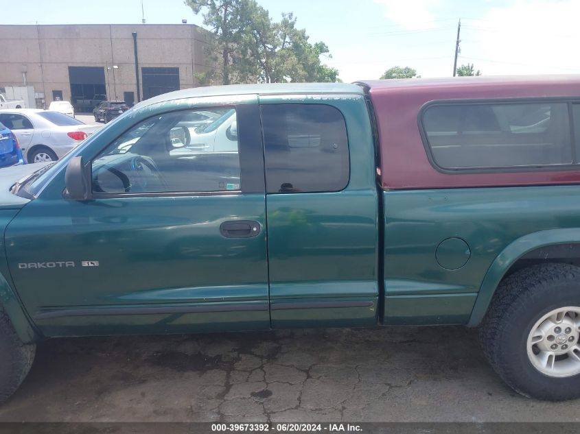 2000 Dodge Dakota Slt/Sport VIN: 1B7GG22N6YS639059 Lot: 39673392