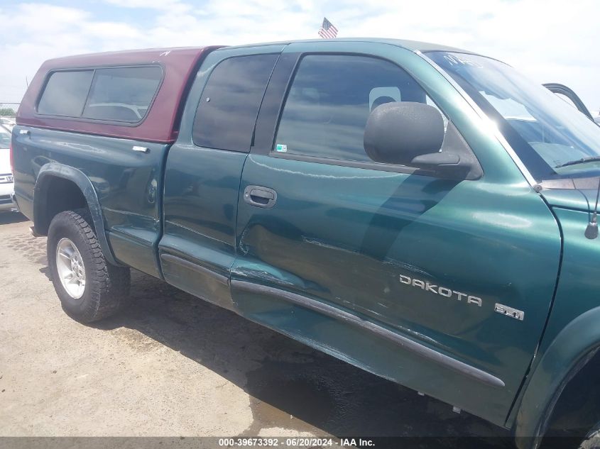 2000 Dodge Dakota Slt/Sport VIN: 1B7GG22N6YS639059 Lot: 39673392