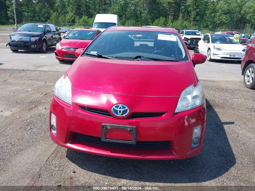 2011 Toyota Prius Three VIN: JTDKN3DU5B0298122 Lot: 39673401