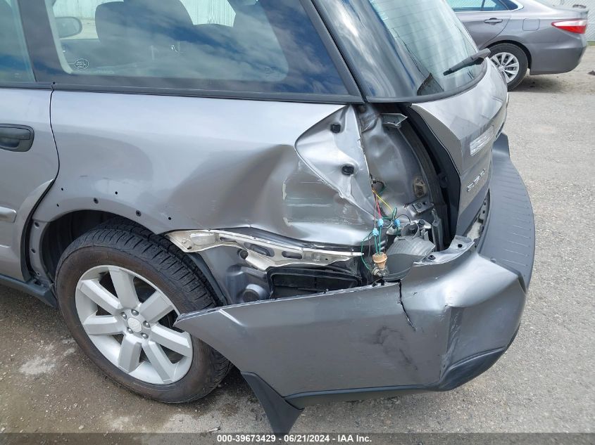 2009 Subaru Outback 2.5I VIN: 4S4BP61C097313484 Lot: 39673429