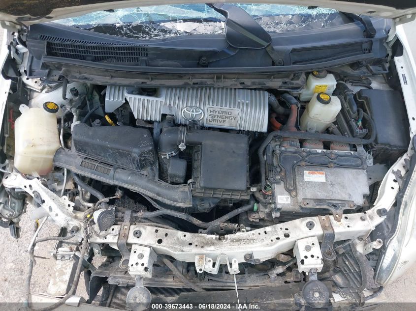 2012 Toyota Prius Three VIN: JTDKN3DU5C1567568 Lot: 39673443