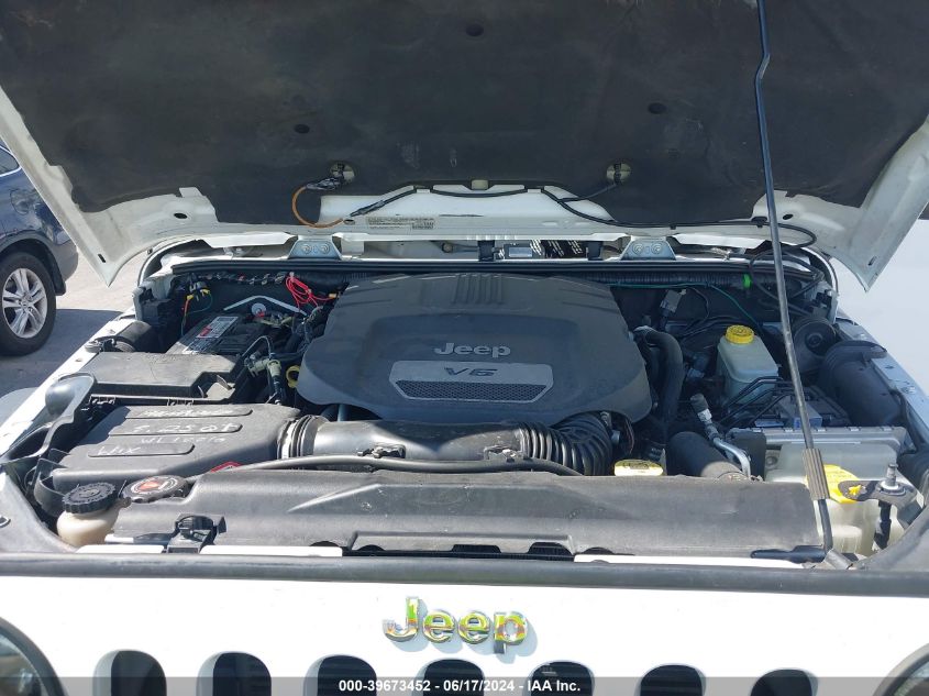 2014 Jeep Wrangler Unlimited Rubicon VIN: 1C4BJWFG8EL166866 Lot: 39673452