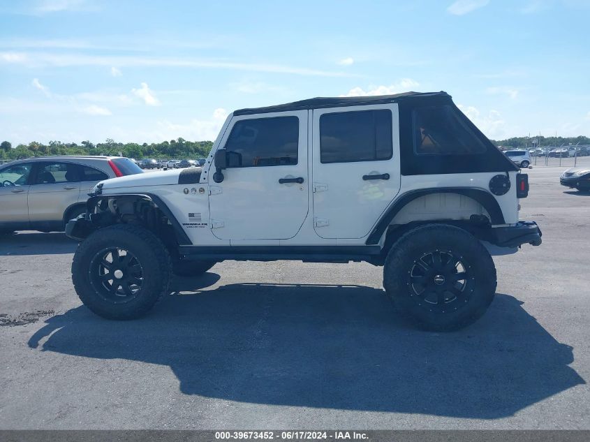 2014 Jeep Wrangler Unlimited Rubicon VIN: 1C4BJWFG8EL166866 Lot: 39673452